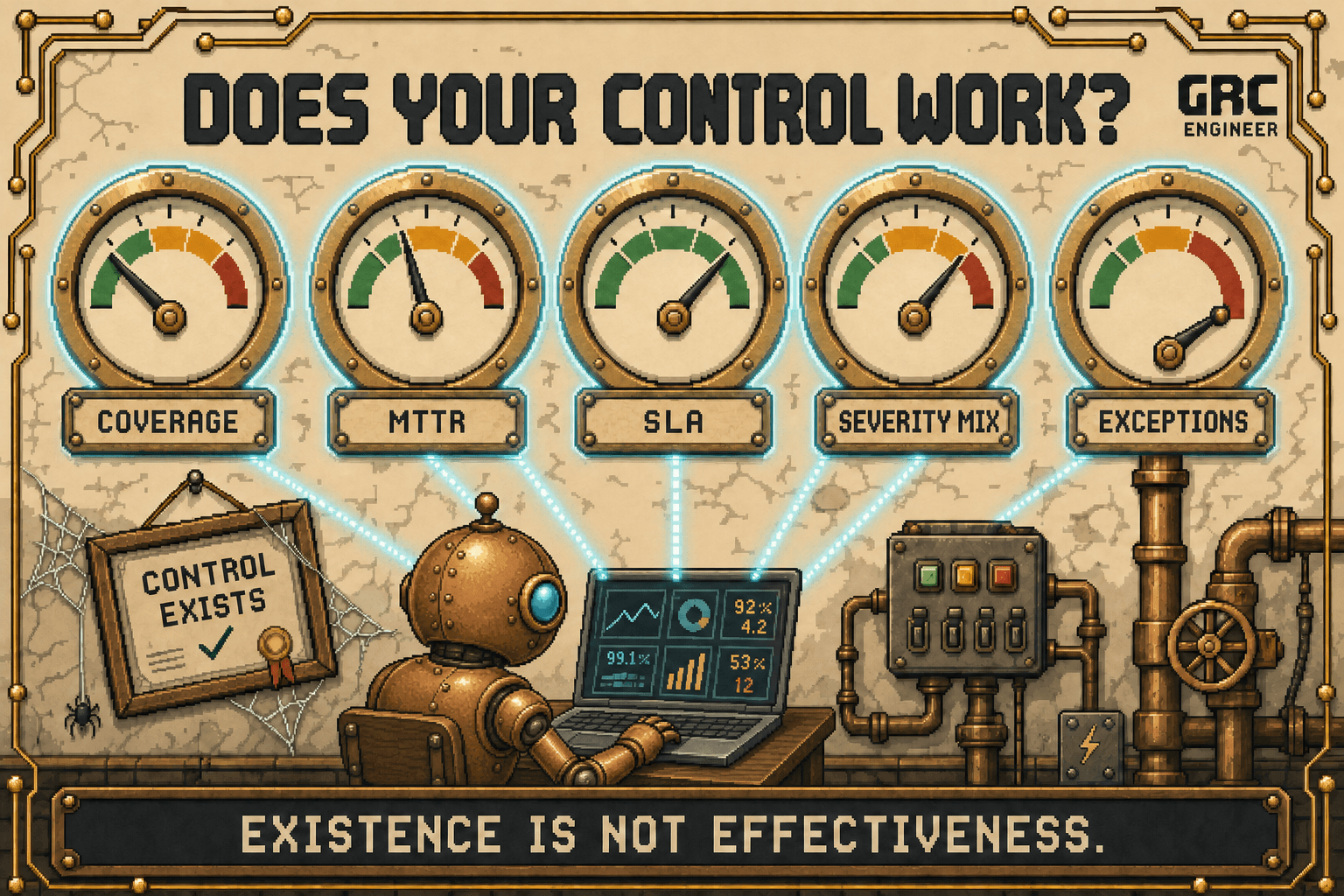5 Metrics That Prove a Control Works. "It Exists" Didn't Make the List.